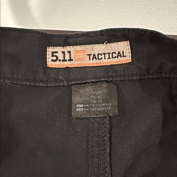 5.11 Tactical Cargo Pants Black Size 38 – Ripstop Utility Work Pants - Picture 3 of 9